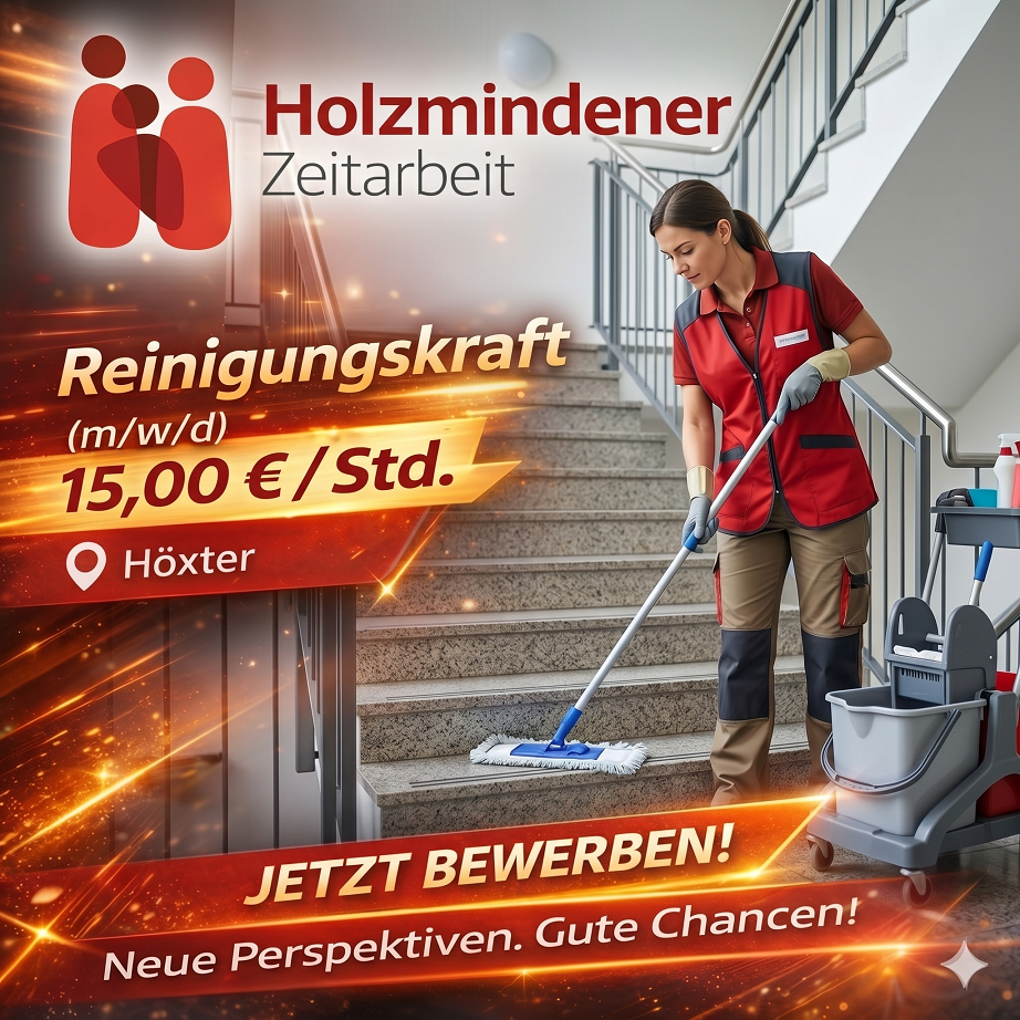 Reinigungskraft (m/w/d)